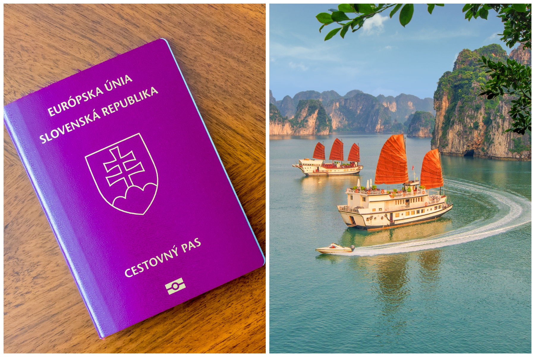 Slováci môžu vycestovať do Vietnamu bez víz, máme deviaty najsilnejší pas na svete